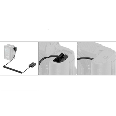 SmallRig 6537 - adapter zasilania typu Dummy, D-Tap do akumulatora Nikon EN-EL15c - użycie